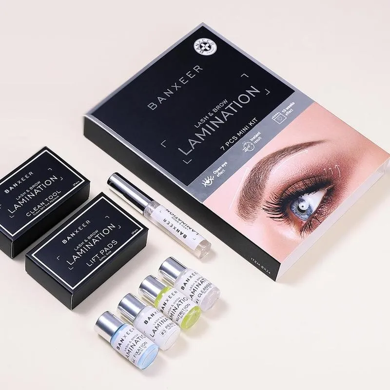 2 в 1 Набор для лифтинга ресниц набор ухода за ресницами завивки бровей коррекции