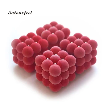 

Silicone Cake Mold Chocolate Molds Magic Ball Shaped Dessert Mousse Moulds 3D Cake Baking Dish Cake Decorating Tool