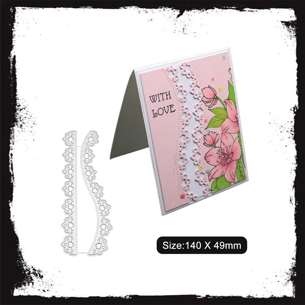 Invitation Lace Dies Card Craft Metal Cutting Dies Troqueles De Corte De Metal Scrapbooking Nuevos  - 4.0003E+12