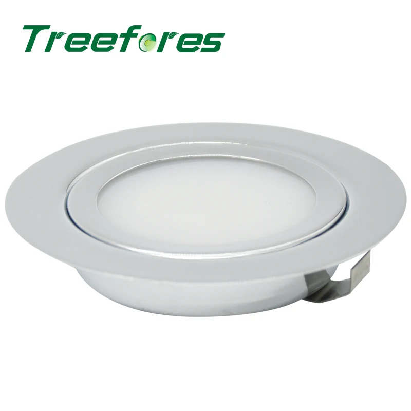 treefores 3w 12v 24v slim led downlight