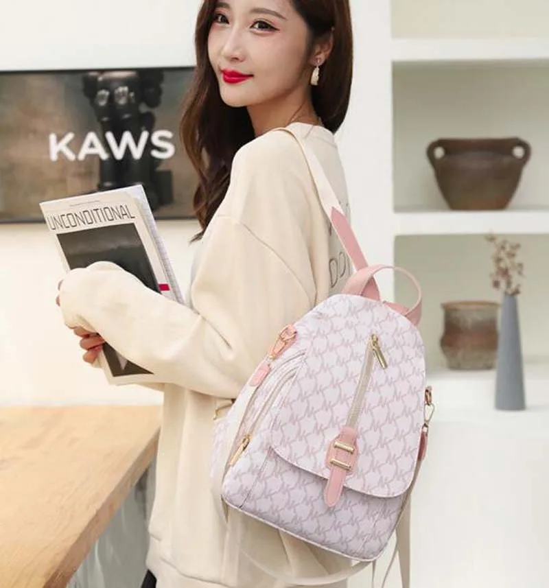 Top Quality Luxury Brand Designer Bag Classic Canvas Real Leather Women Mini  Spring Backpack - Backpacks - AliExpress
