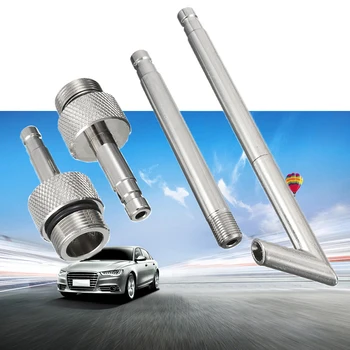 

Durable Transmission Fluid Oil Filler DIY Connector Plug Repair Tool Kit Metal Change Adapter Exchange Car Vehicle