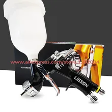 Профессиональный Аэрограф GTIS пистолет-распылитель черный краскопульт TE20/T110 1,3 мм Насадка на водной основе пневматический пистолет-распылитель инструменты для покраски автомобиля