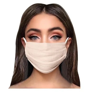 

1pc Adult Mouth Masks for Protection Face Mask Washable Earloop Mask Protection Towel Screen Protectors Fast Delivery#3