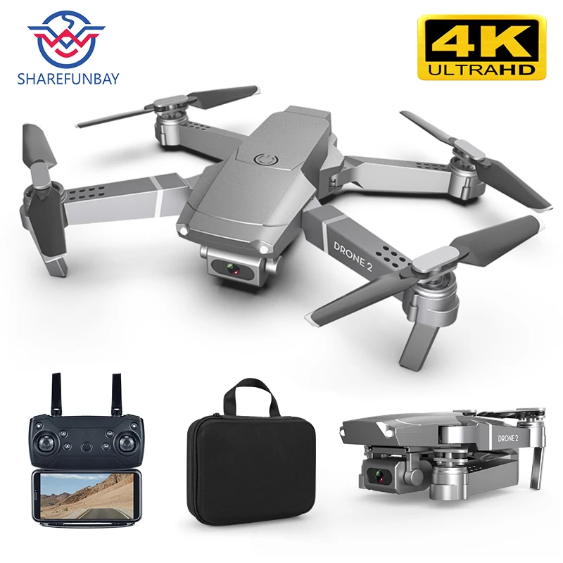  E68 drone HD wide angle 4K WIFI 1080P FPV drone video live recording Quadcopter height to maintain 