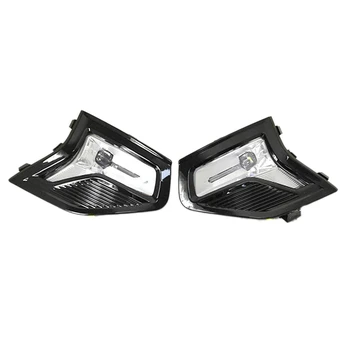 

LED Daytime Running Light DRL for Ford Fusion Mondeo 2019 2020, 6000K LED Front Bumper Fog Lamp with Fog Lamp Cover