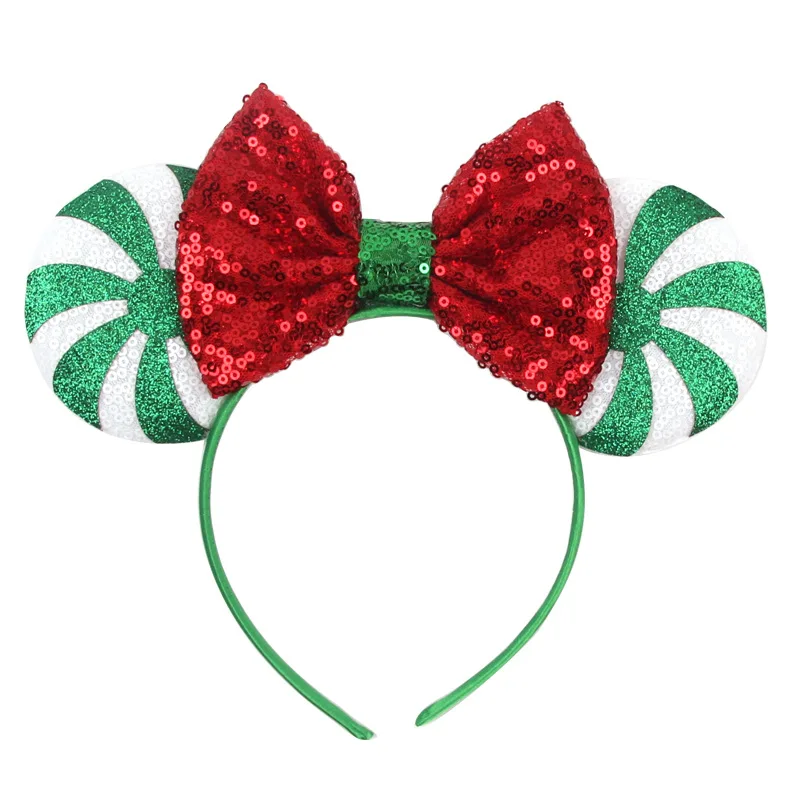 New Headband Valentine's Day Sequin Butterfly Hair Band Children Headdress Classic Red Candy Adult Kids Christmas