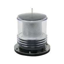 

Waterproof plastic outdoor marine emergency solar LED signal light CXH15