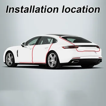 

5M Clear Car Door Bumper Hood Edge Guard Paint Protection Film Scratch Sticker*