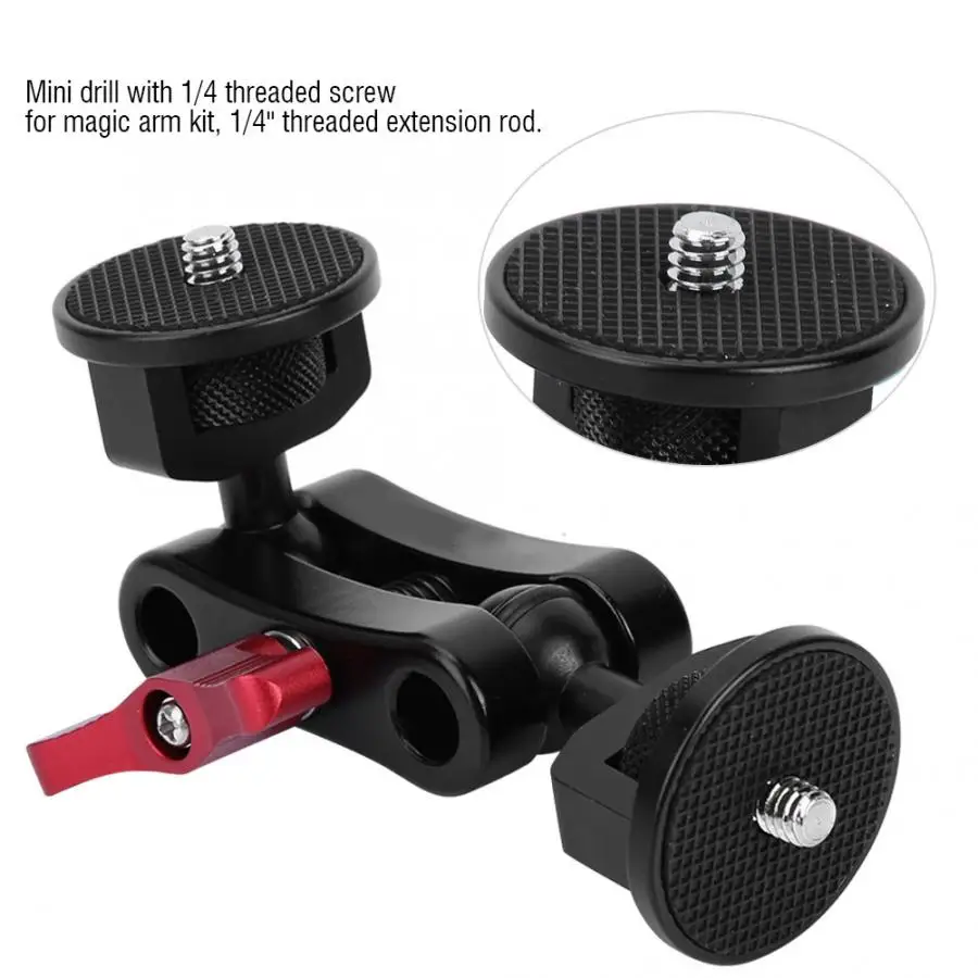 VBESTLIFE многофункциональная шаровая Головка 1/4 ''магический кронштейн адаптер Аксессуары для камеры(короткий) fotografia acessorio