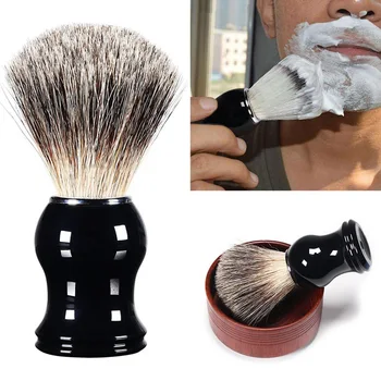 

Synthetic Hair Hand-crafted Shaving Brush For Shave Barber Tool Brush Manufacturers