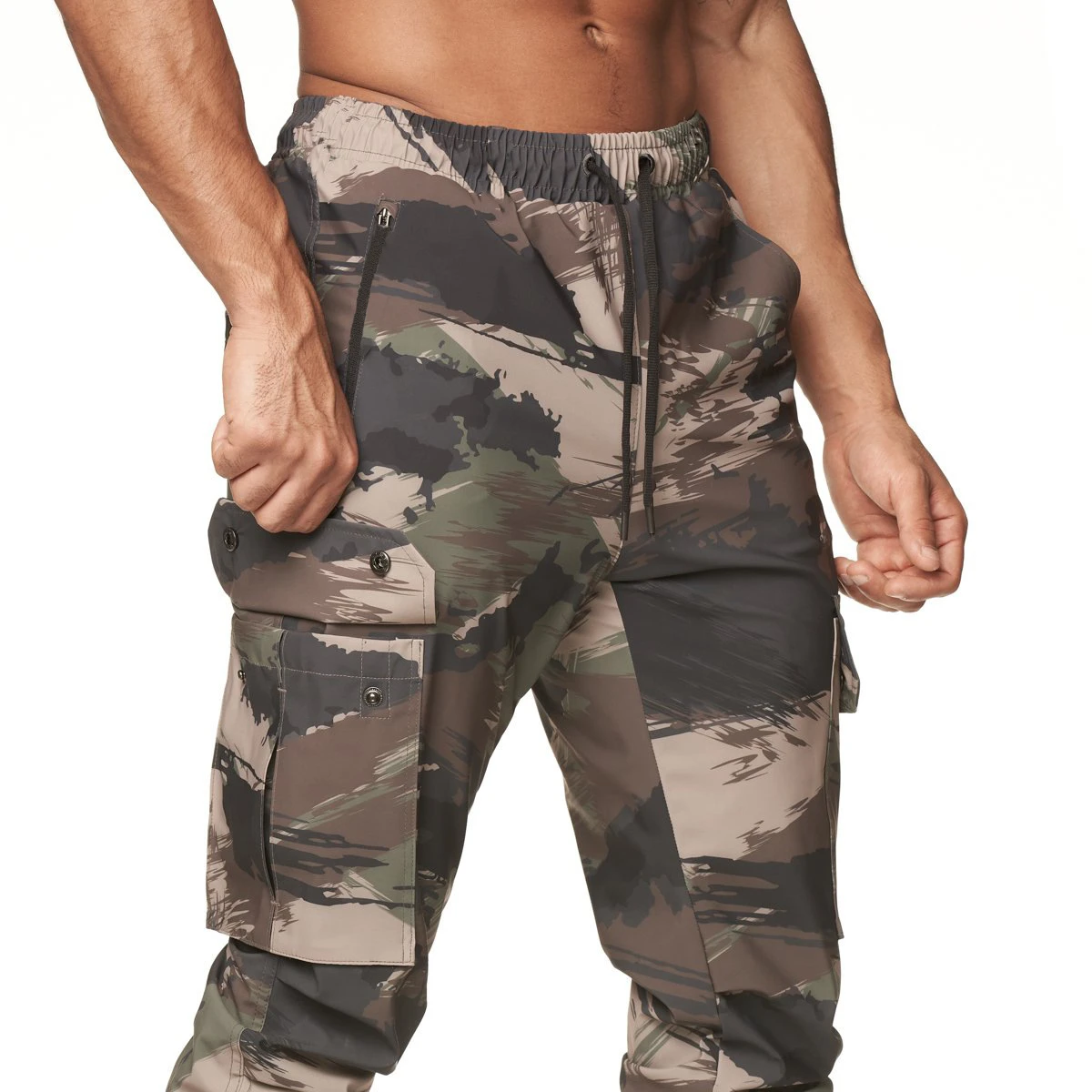 Sweatpants Spring Casual Pants Men Joggers Sweatpants Gym Fitness Training Multiple Pockets Trousers New Male Camouflage Sportswear Bottoms best sweatpants for men