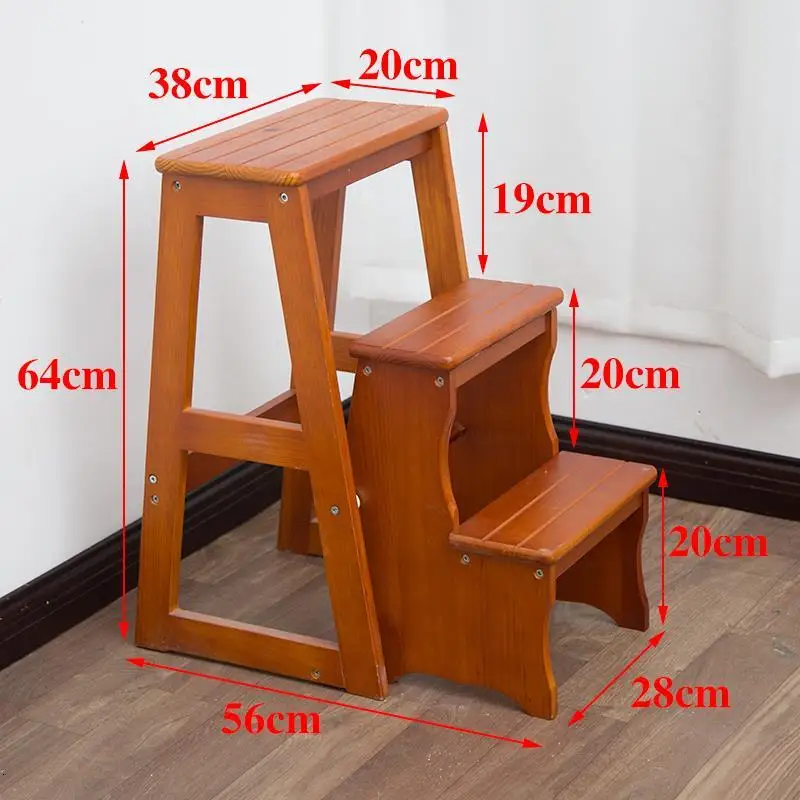 MODEL C Складной стул Escalera Escalon, Складывающийся, для кухни, ванной комнаты, для пожилых людей, Scaletta Legno Escaleta Escabeau Merdiven - Цвет: MODEL C