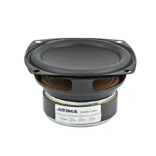 AIYIMA, 1 шт., 3,5 дюймов, 8 Ом, 20 Вт, Полнодиапазонный динамик, динамик HIFI, бас-динамик, аудио, громкий динамик для модификации автомобиля, сделай сам