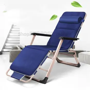 

Heavy Duty Chaise Lounge Ultra Strong Folding Chair Multi-Function Portable Single Bed/Cot for Home Office Nap Camping/Beach