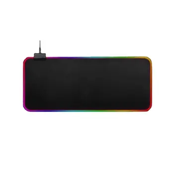 

Luminous Symphony Mouse Pad Gaming Mouse Pad Colorful Gaming Mouse Pad Large Mouse Pad RGB 1 Pcs with Wrist Rest Rubber Stock