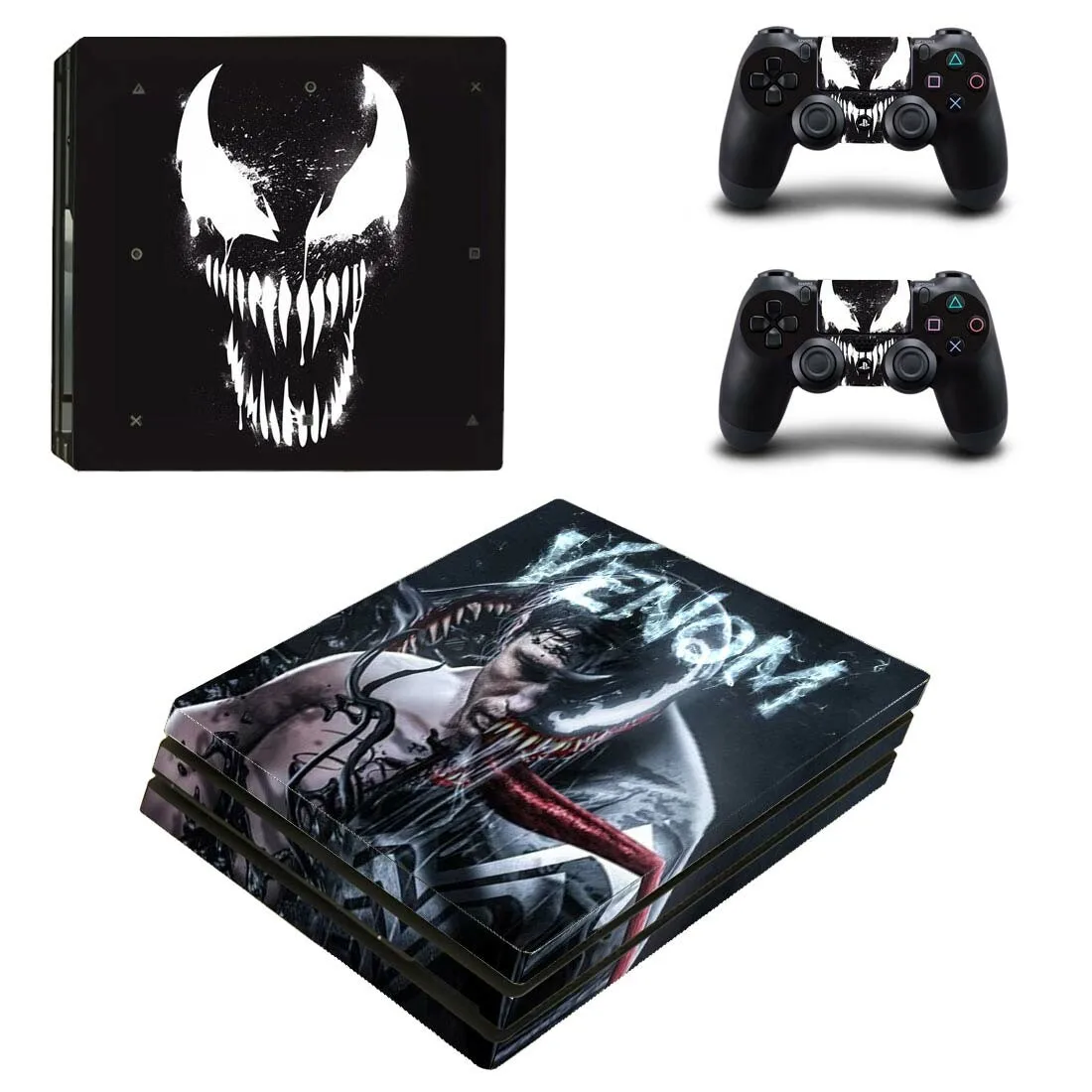 Наклейка Spiderman VS Venom PS4 Pro Play station 4 наклейки для кожи наклейки для playstation 4 PS4 Pro консоль и контроллер Скины Виниловые