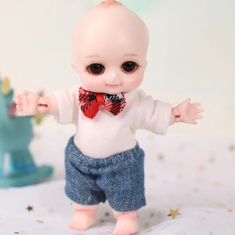 BJD SD кукла ЧОО счастливая 1/8 детская Кукла шарнирная милая подарок полный