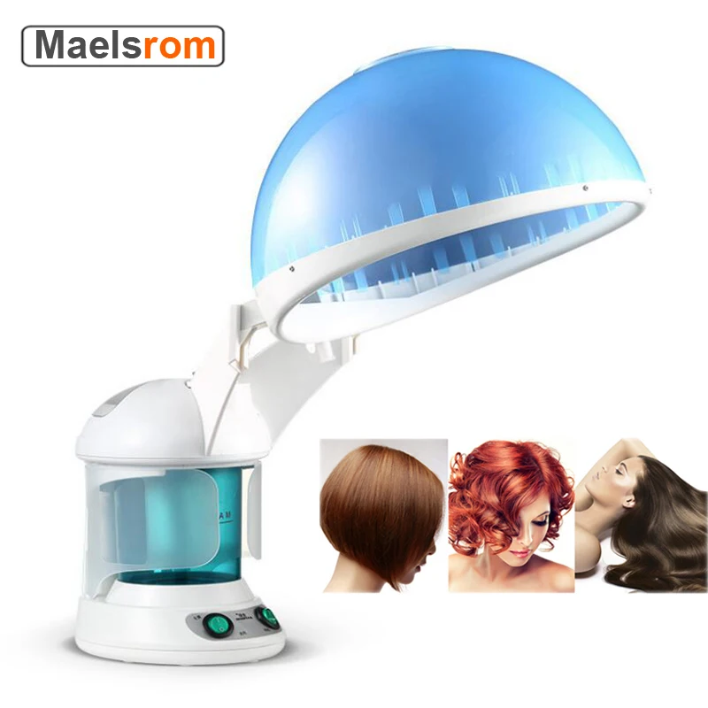 2 in 1 Facial Steamer Sauna Hair Multifunctional Humidifier Ozone Vaporizador Sprayer Essential Oil Vaporizer | Красота и здоровье