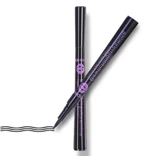 Крутая черная быстросохнущая подводка для глаз прочная водонепроницаемая не Цветущая подводка для глаз Ручка Макияж