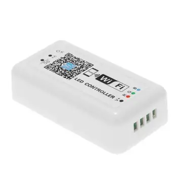 

Mini LED Wireless WIFI Smart RGB Controller For RGB LED Strip Light DC 12-24V Phone App Control Dimmer Dimmable