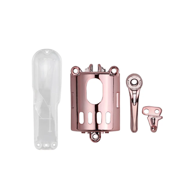Set DIY Modified Shell For 8148 Electric Hair Clipper Accessories Barber Hair Trimmer Case Motor Cover Switch 4color wireless 4pce Rose gold