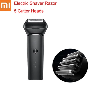 

Xiaomi Mijia Reciprocating Electric Shaver Razor 5 Cutter Heads 15,000rpm Type-C Recharge Waterproof Omnidirectional Floating