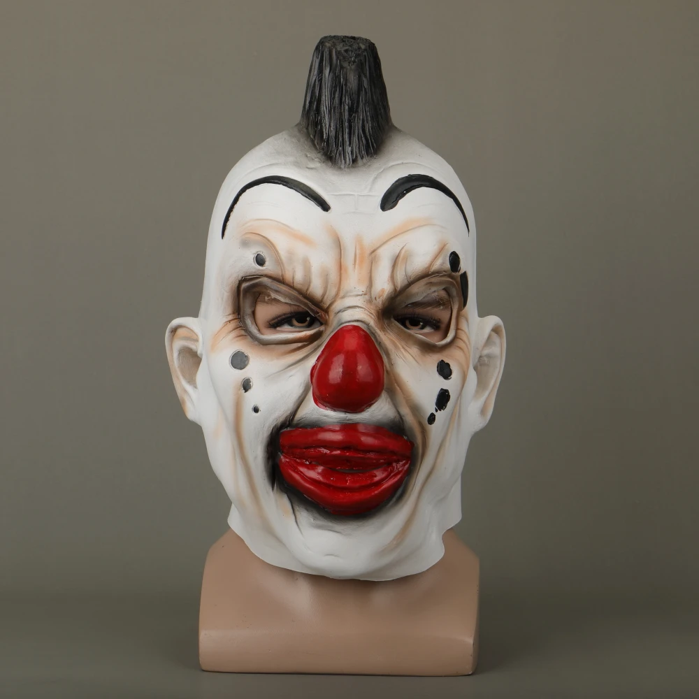 Halloween Masks Latex Party Joker Mask Red Nose Fancy Dress Cosplay Costume Mask Masquerade (3)
