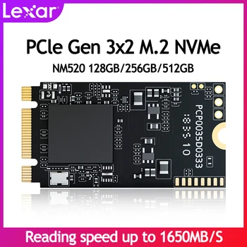 

Lexar NM520 NVMe SSD 128G 256G 512G M.2 2242 Internal Solid State Drive Hard Disk Dual-channel PCIE For laptop desktop computer