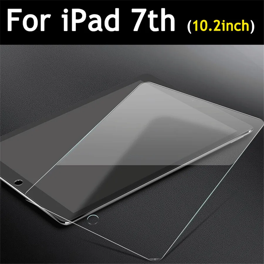 Ipad 7th стекло для Apple ipad 10,2 дюймов glas ipad 10,2 ipad 7th 7gen поколение 2.5D scren полное покрытие пленка 9h