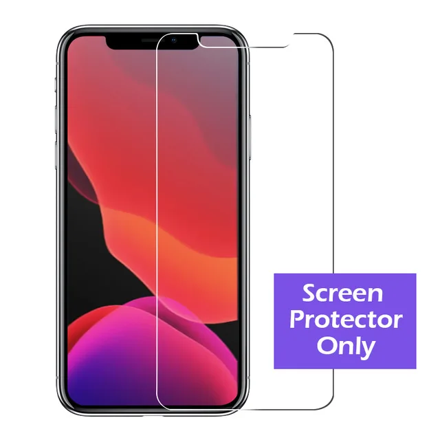 Закаленное стекло для iPhone XS MAX XR X 7 8 6 6s Plus 5 5S SE 5C 4 4S Взрывозащищенная Защита экрана