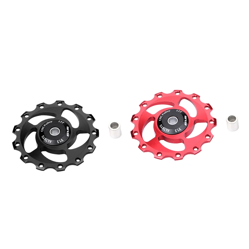 Discount MTB Mountain Road Bike Rear Dial Bearing Flywheel Hole Guide Wheel & Fixed Ring Bicycle Wheel Parts 6