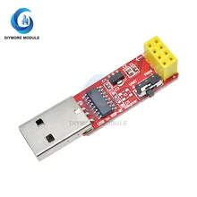 CH340 USB к ESP8266 ESP-01 ESP-01S адаптер 4,5 V-5,5 V Wifi конвертеру, программист модуль для Arduino умный дом Беспроводной Управление