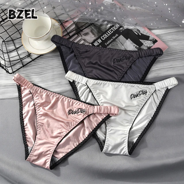 Bzel 3pcs/lot Sexy Women Hollow Out Pantes Set Underwear Seamless Lace  Briefs Low Waist Female Sport Panty Comfort Lady Lingerie - Panties -  AliExpress