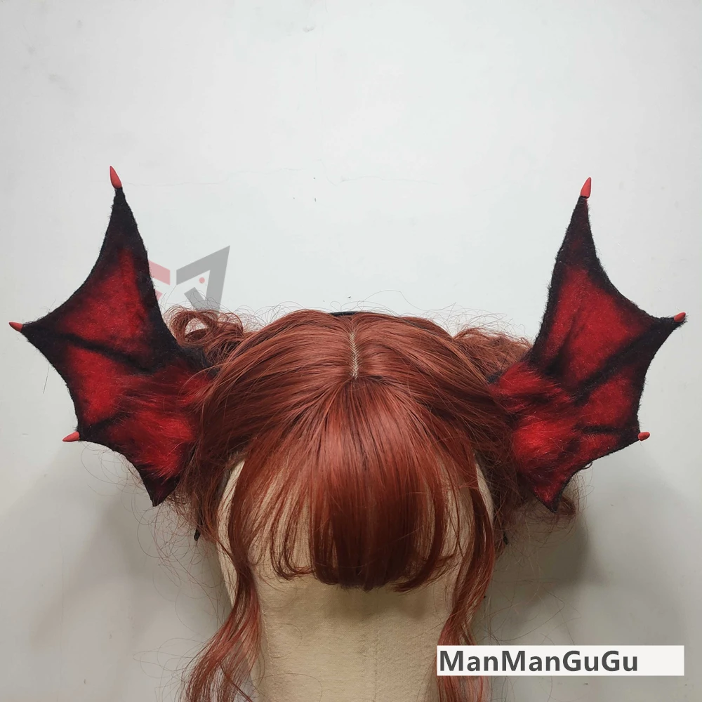 

New Hand Made Work Demon Cosplay Ears Wing Prop For Halloween Party Game Set Accessories Custom Made