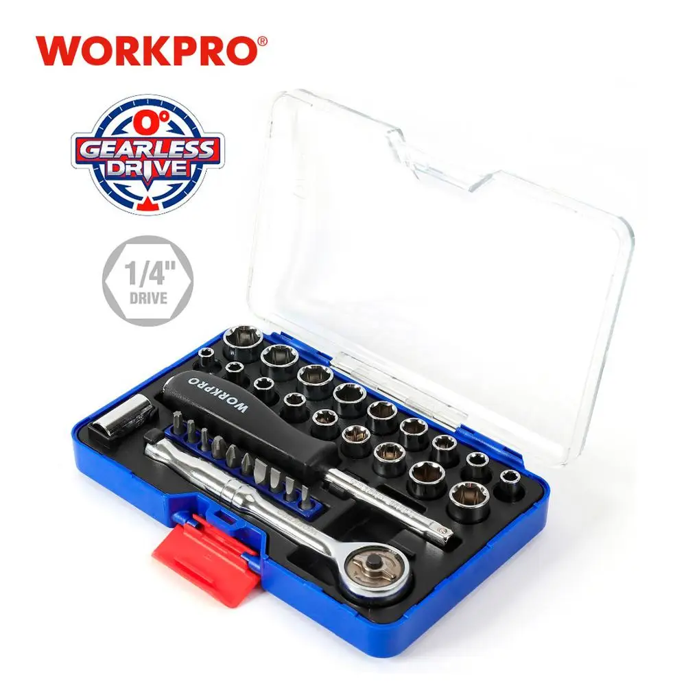 WORKPRO 31PC 1/4
