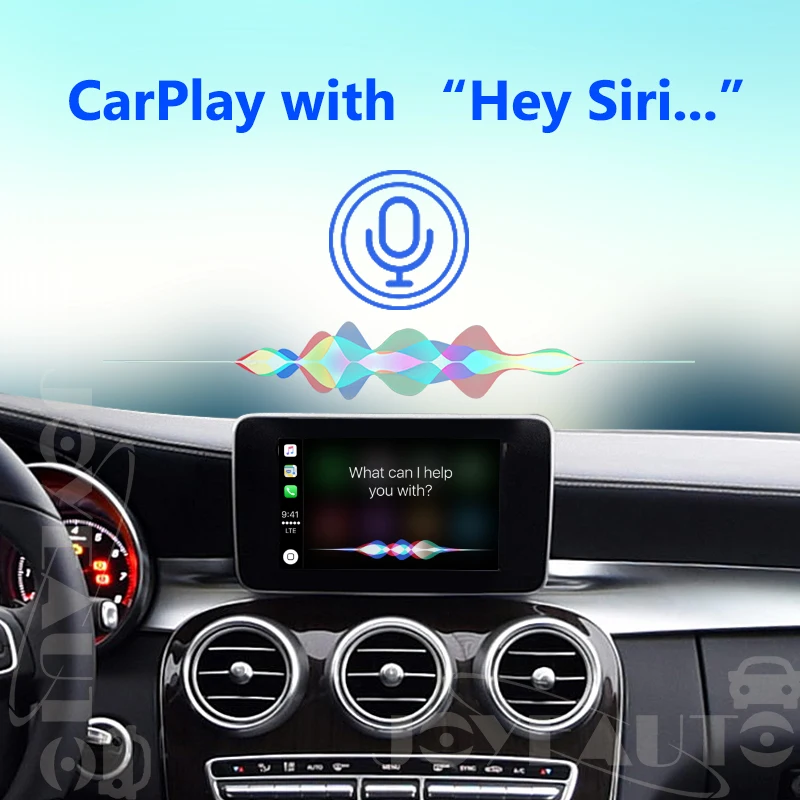Joyeauto Wifi беспроводной Carpaly Mercedes C Class w205 NTG 5,1 5,2 5,5 Apple Car Play iOS13/Android видео плеер адаптер для Benz