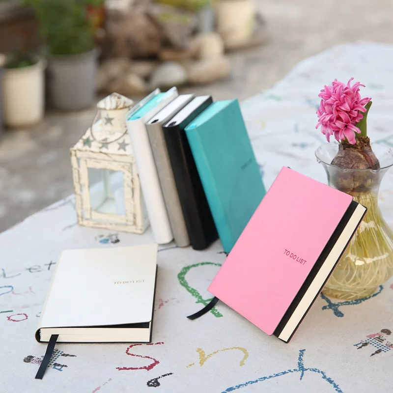 

Do to list Leather Notebook A6 School Notebook Dairy Kawaii Notebooks and Journals Scheduler Planner Organizer Agenda