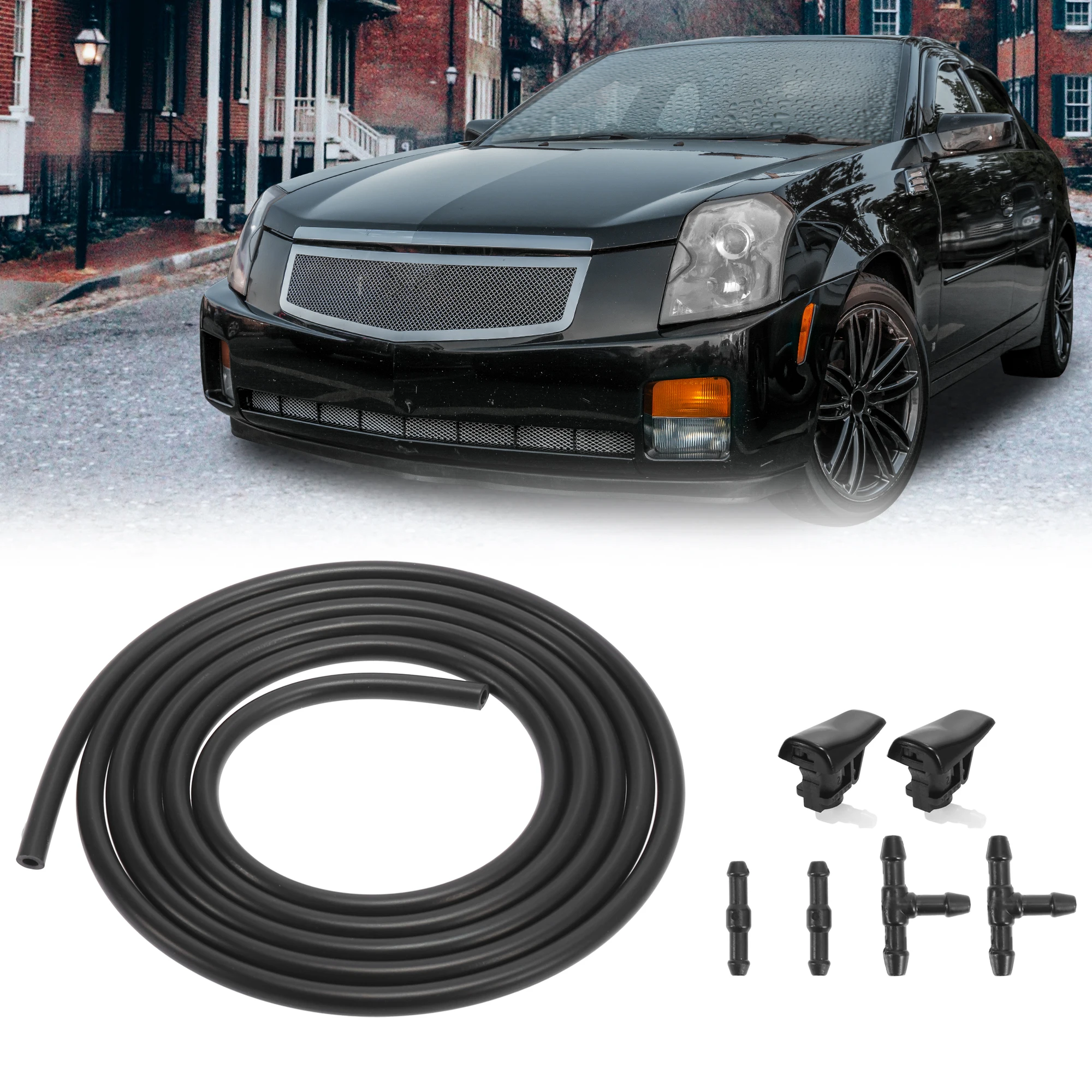 Uxcell7pcsWindshieldWiperFluidSquirterNozzleforCadillacCTSSTS