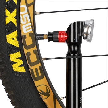 

WEST BIKING Portable Bicycle Pump Tire Inflator 300PSI MTB Bike Ball Hand Pump Cycling Tire Inflator Accessories For MTB