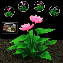 

Fake Water Plant Decor Water Tank Fish Tank Simulation Plastic Water Banyan Lotus Horseshoe Pet Fish House Flower Decoration