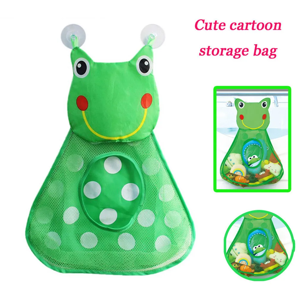 2 шт. маленькая утка лягушка форма сумка для хранения Baby Shower Bath игрушки сетка с