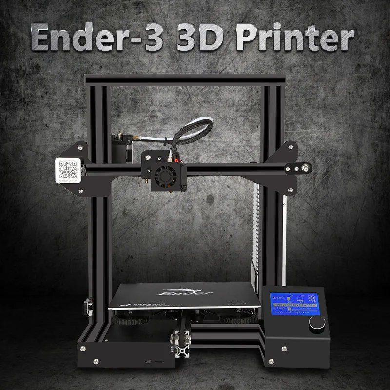 Creality Ender-3 Pro 3d принтер DIY наборы сборка V-Slot большой размер MK-10 патент сопло мягкая магнитная наклейка