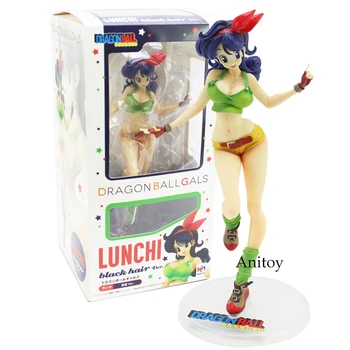 

Dragon Ball Z Gals Lunchi Blue Hair ver. PVC Figure Collectible Model Toy 20cm