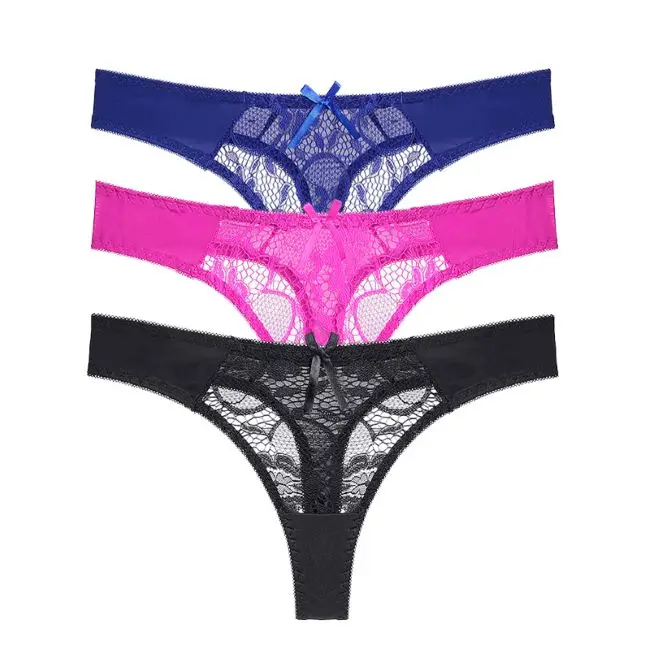 blue rose black DKERT женские стринги пикантный кружевной прозрачный прозрачные трусики женские стринги нижнее белье - Цвет: blue rose black