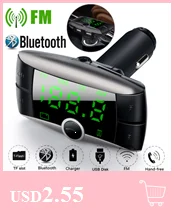 Идеальный модный дизайн 1,5 LCD автомобильный комплект MP3-плеер Bluetooth fm-передатчик модулятор SD MMC USB пульт дистанционного управления последние стили