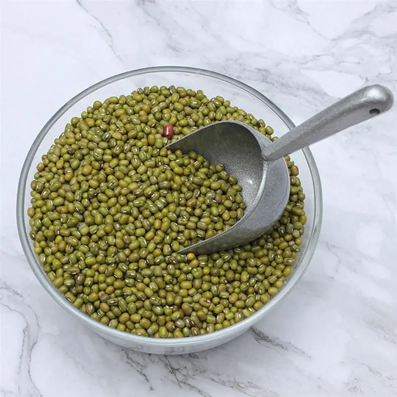 1Pc Zinc Alloy Food Shovel Home Kitchen Silver Flour Scoop Candy Nuts Beans Rice Dried Fruit Shovel Ice Scoop Kitchen Tool