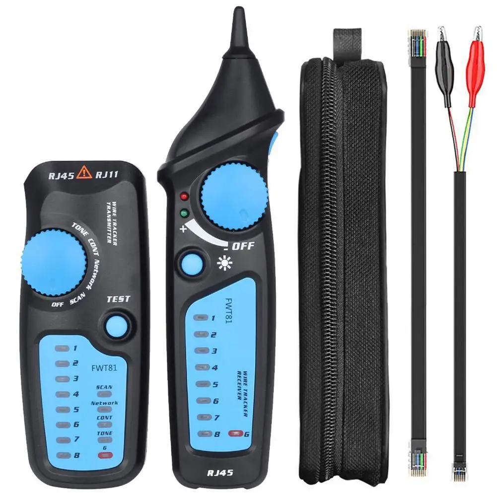 Bside FWT81 Cable Tracker RJ45 RJ11 Telephone Wire Network LAN TV