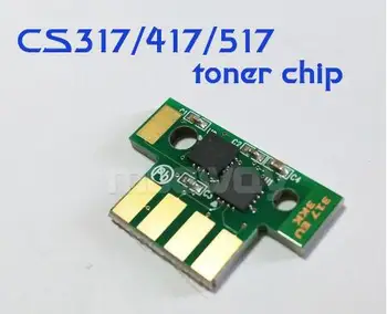 

compatible toner chip for Lexmark CS317 CS317dn CS417 CS417dn CS517 CS517de CX317 CX317dn CX417 CX417de CX517 CX517de toner chip