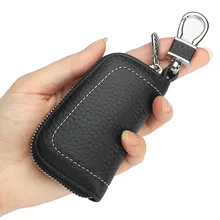 Портал, органайзер для ключей из натуральной кожи для мужчин, автомобильный чехол для ключей, Женский держатель для ключей, Роскошный кошелек для ключей
